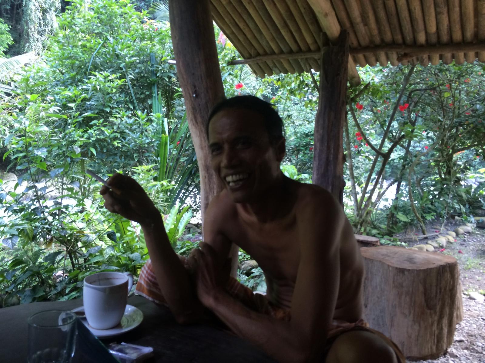 Pak Aca, founder of Back to Nature Ecotourism